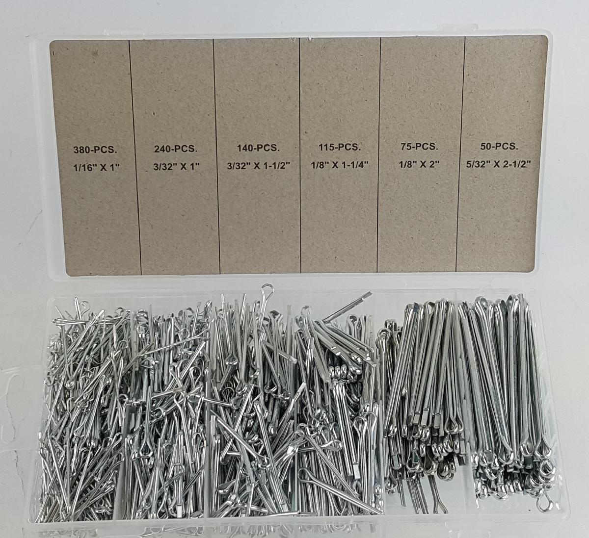 1000 Pc Cotter Pin Asst Tools Hardware Assortments Wholesale Tools At 